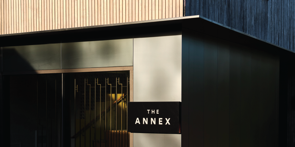 Front facade of The Annex