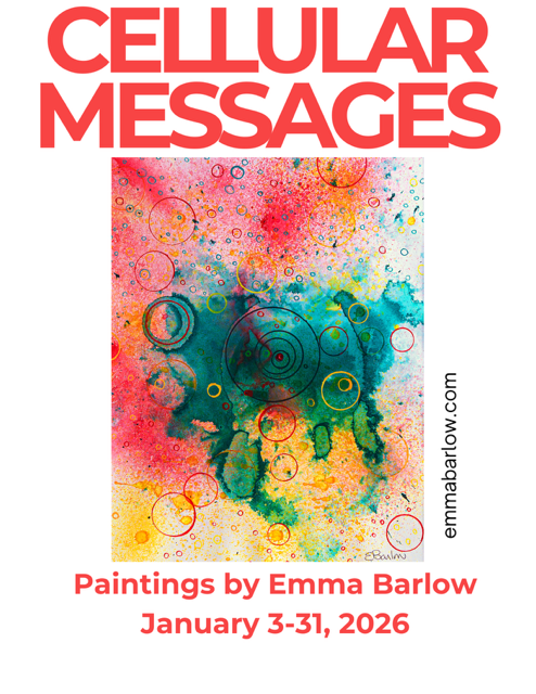 Artist Emma Barlow exhibition poster